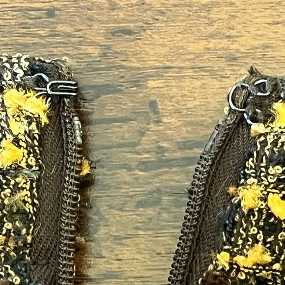 Amanda + Chelsea Brown Tweed Skirt Size 0 - Picture 5 of 10